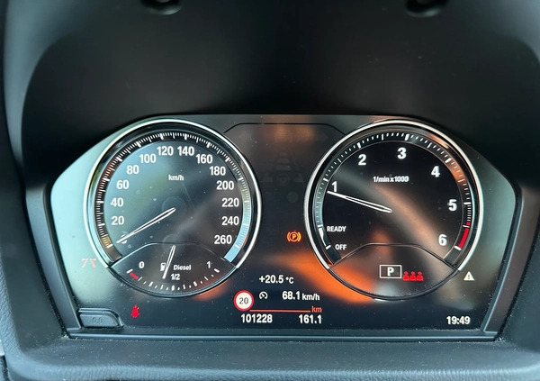 BMW X1 cena 142000 przebieg: 101300, rok produkcji 2021 z Bielawa małe 326